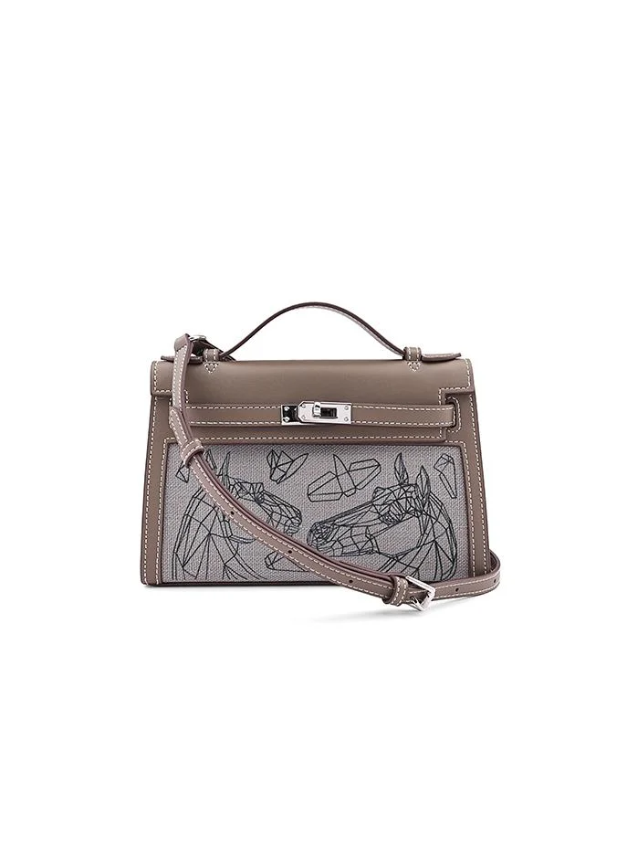 أيقون Women’s Structured Satchel Handbag
